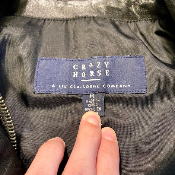 BLACK LEATHER JACKET BUTTERY SOFT COAT SLIM FIT JACKET SIZE MEDIUM ZIP UP - Picture 6 of 16